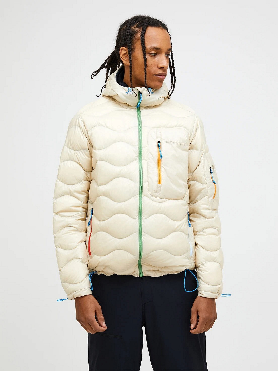 M Helium Utility Down Hood Jacket (SS25) - Peak Performance